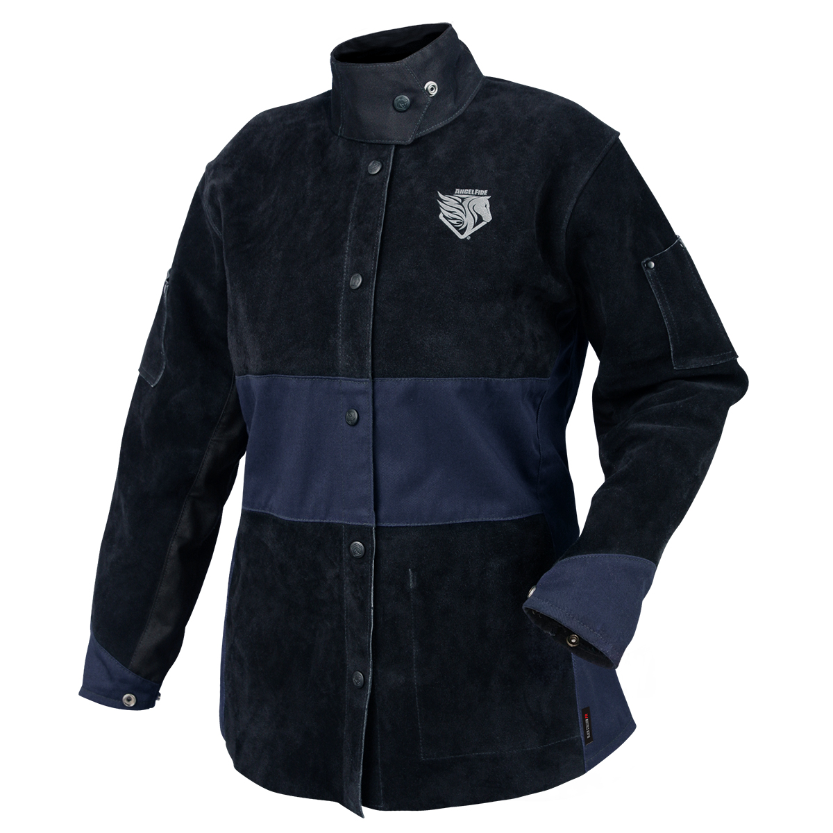 Picture of Black Stallion JH1515-NB ANGELFIRE FR JACKET 9 OZ W/COW SLEEVE